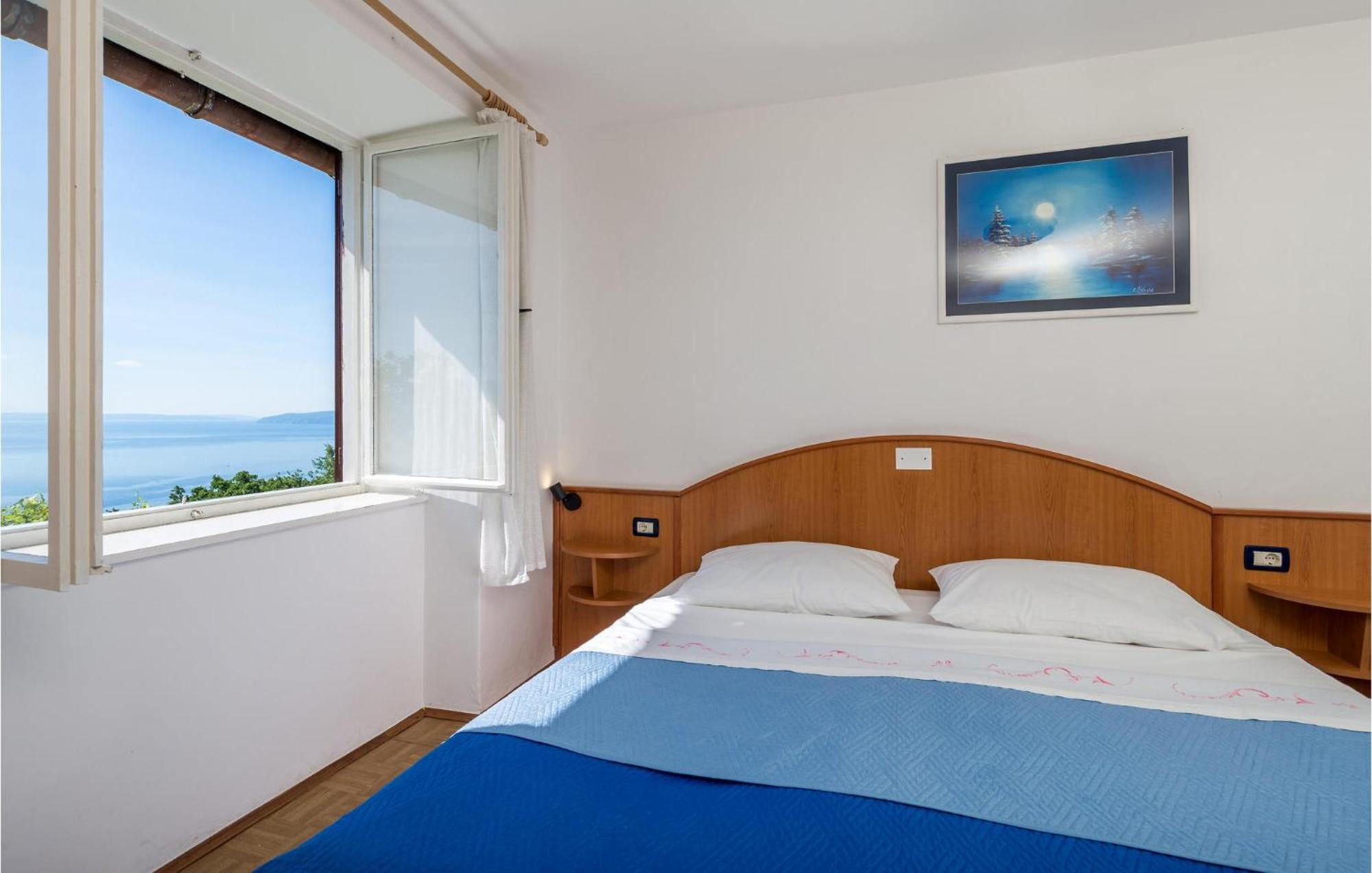 Beautiful Home In Lovran With House Sea View Екстериор снимка